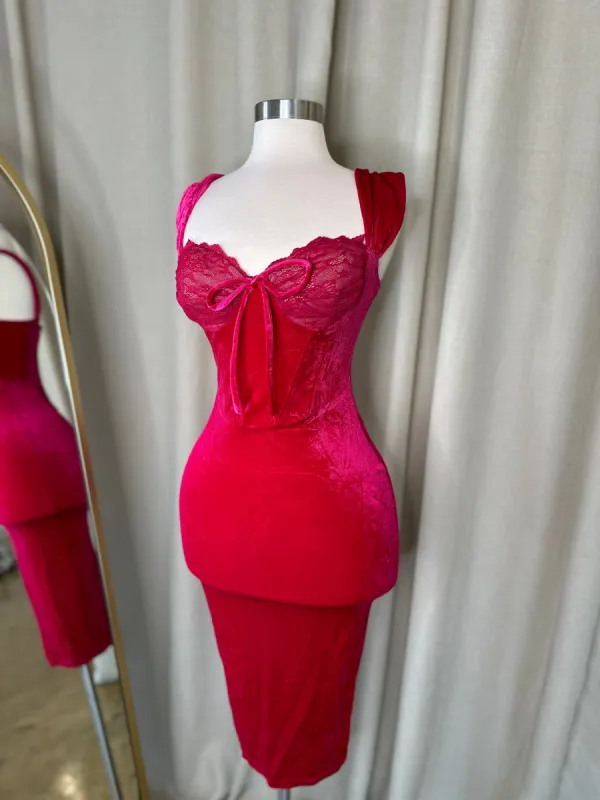 Le Rose Dress sold by Valemi Boutique