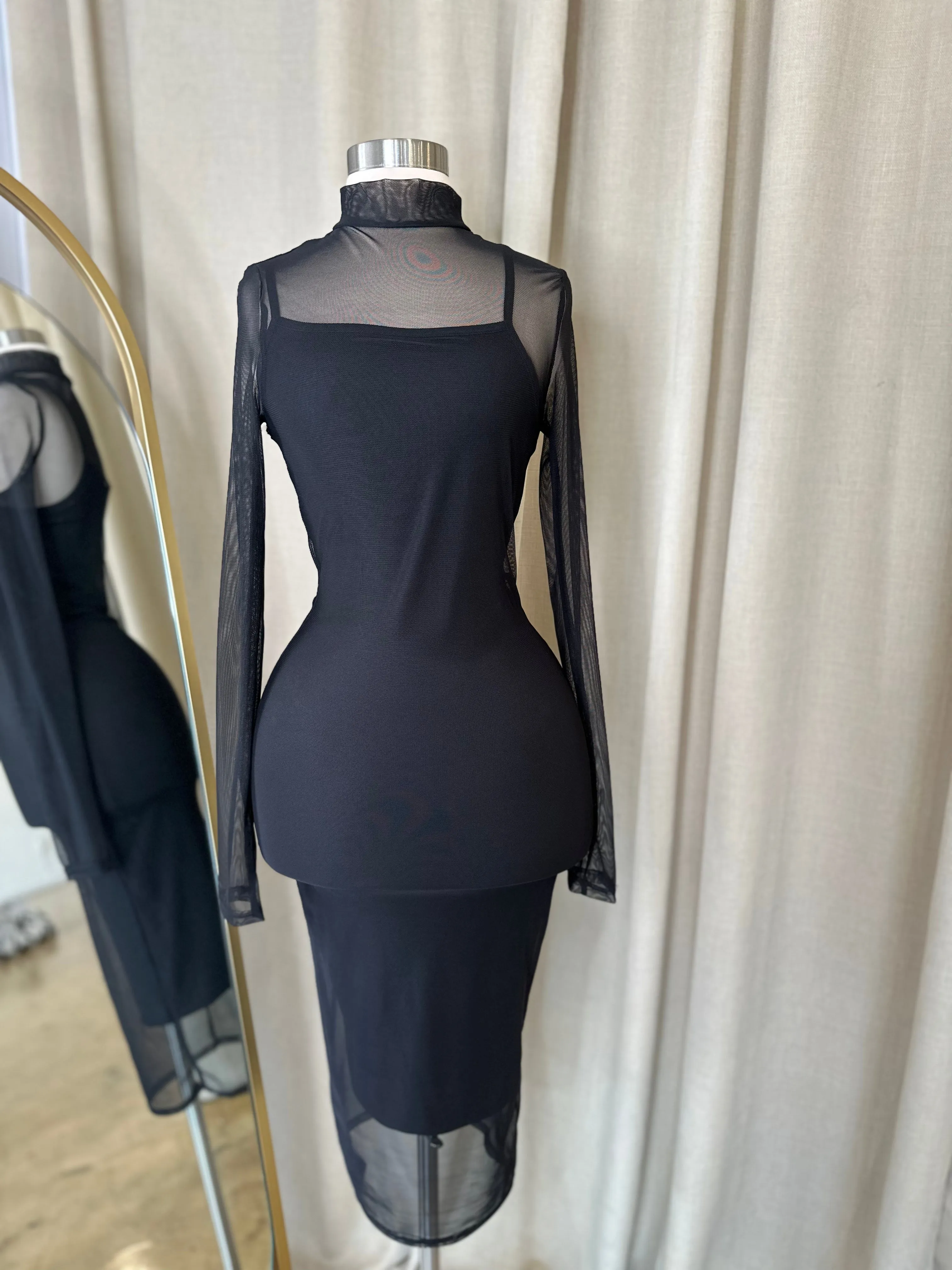 Amada Dress - Black sold by Valemi Boutique