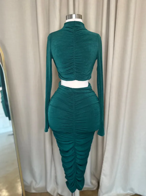 Selena Set - Green sold by Valemi Boutique