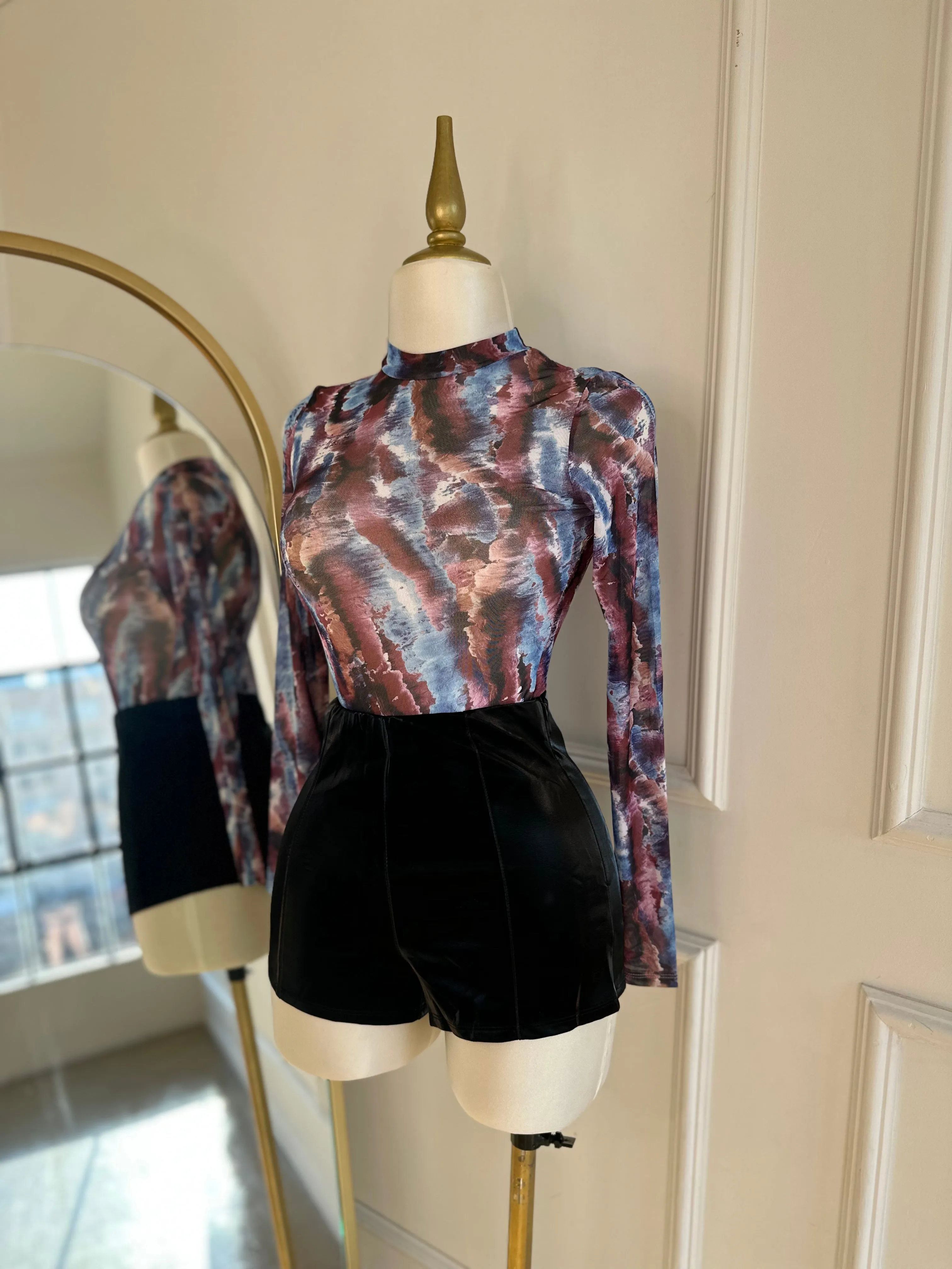 Waves Bodysuit sold by Valemi Boutique