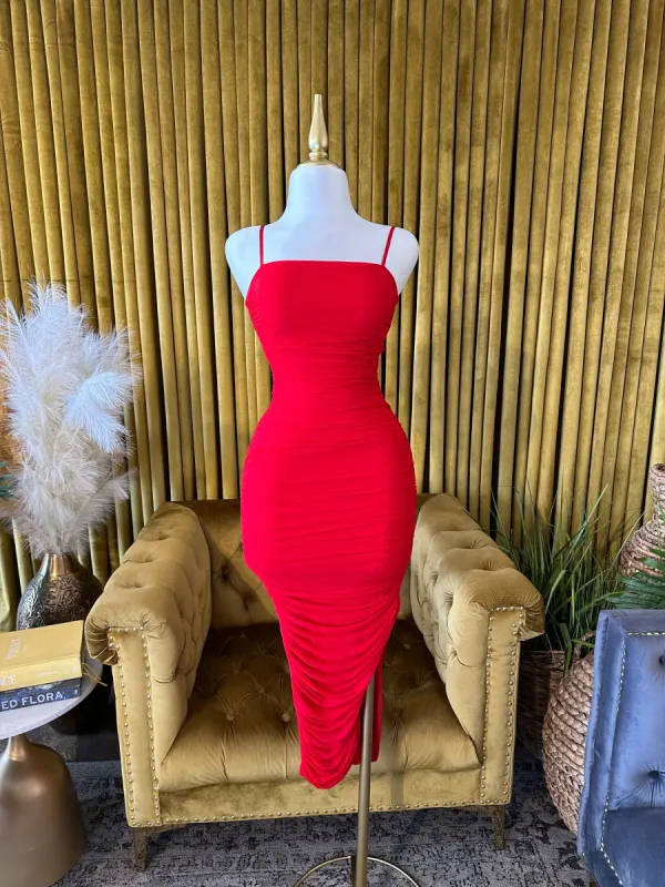 Amour Dress - Red sold by Valemi Boutique