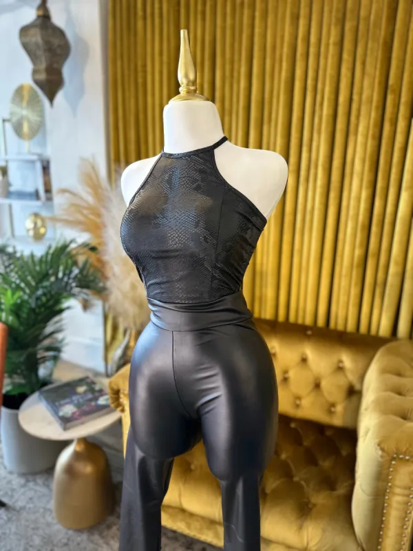 Scale Crop Top made by Valemi Boutique
