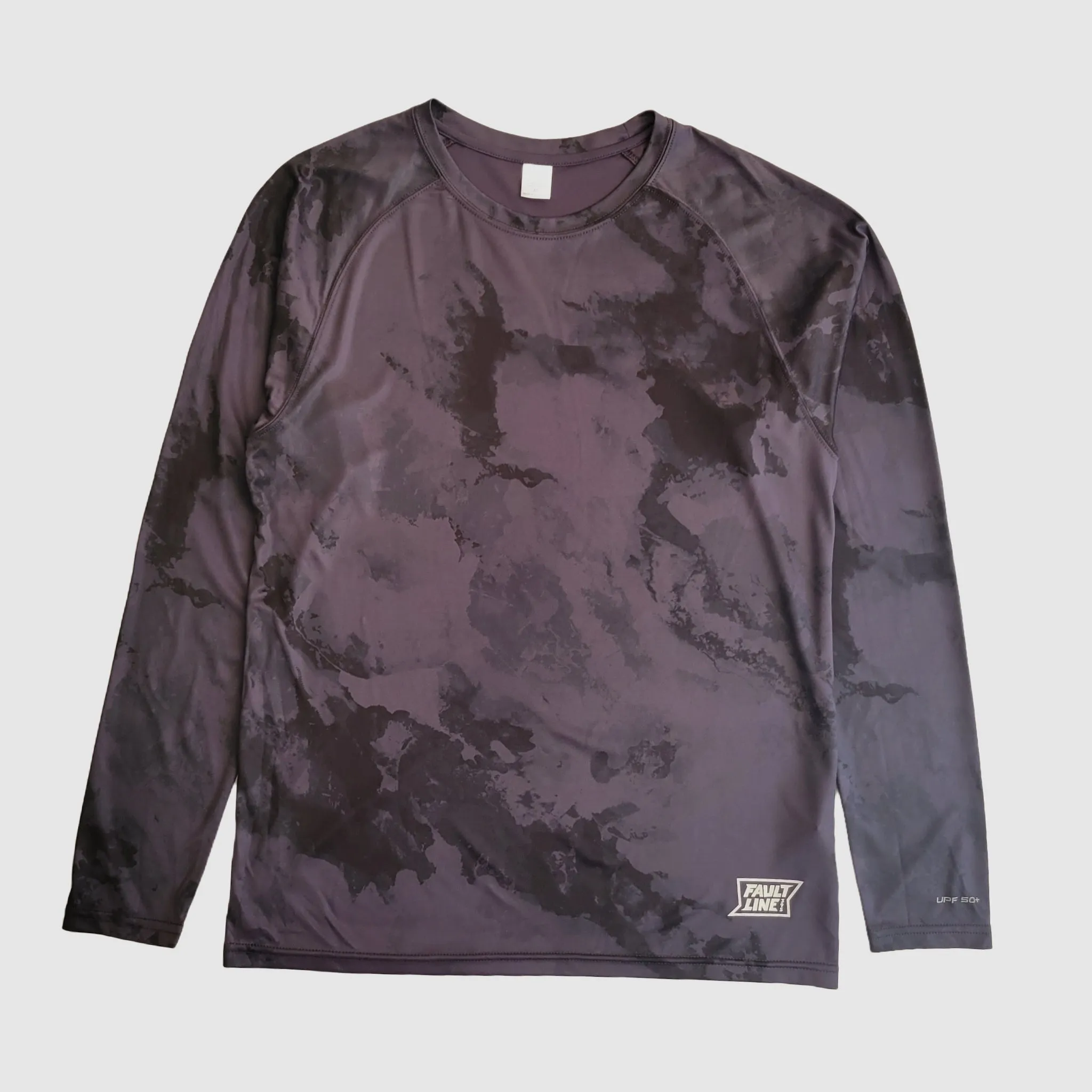 UV Tech Tee L/S - Graphite/Black sold by Faultline395