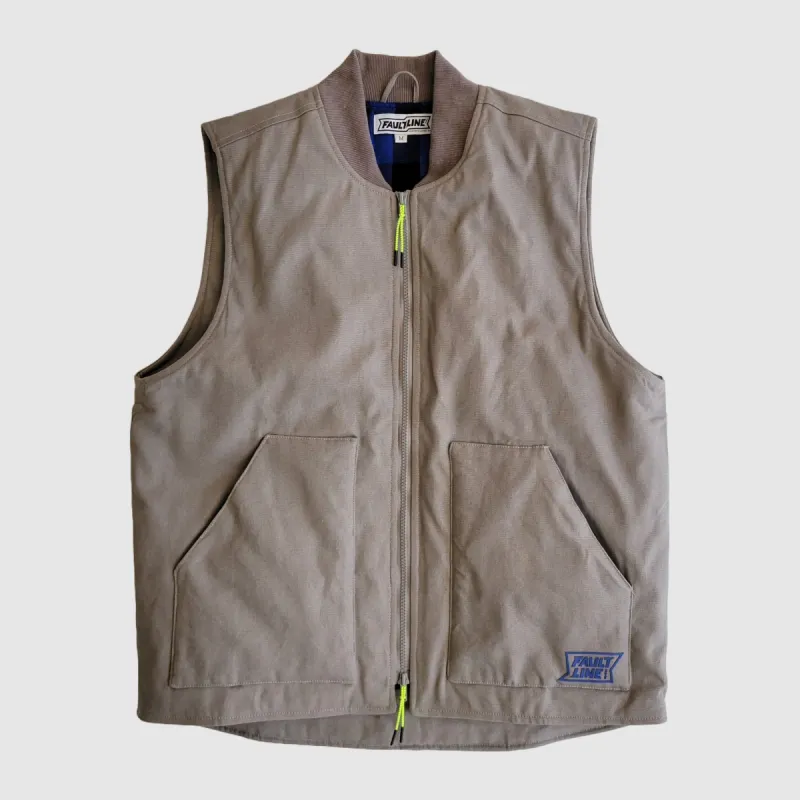 Ritter Insulated Work Vest - Storm Grey sold by Faultline395