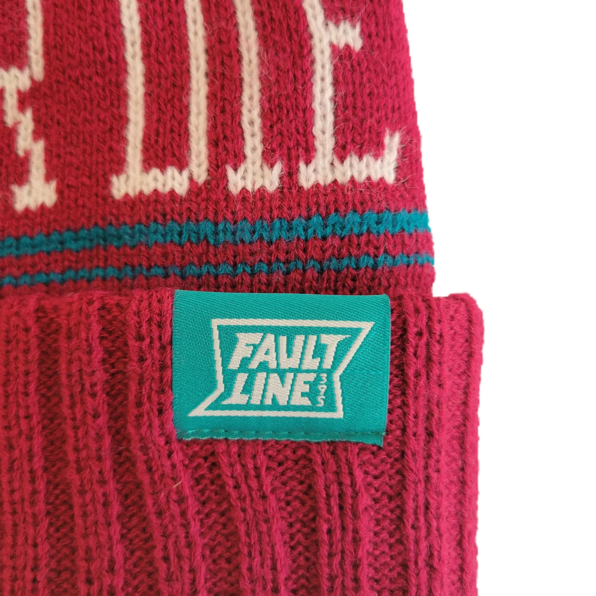 Ride or Die Beanie - Boysenberry/Teal sold by Faultline395 product image thumbnail 4