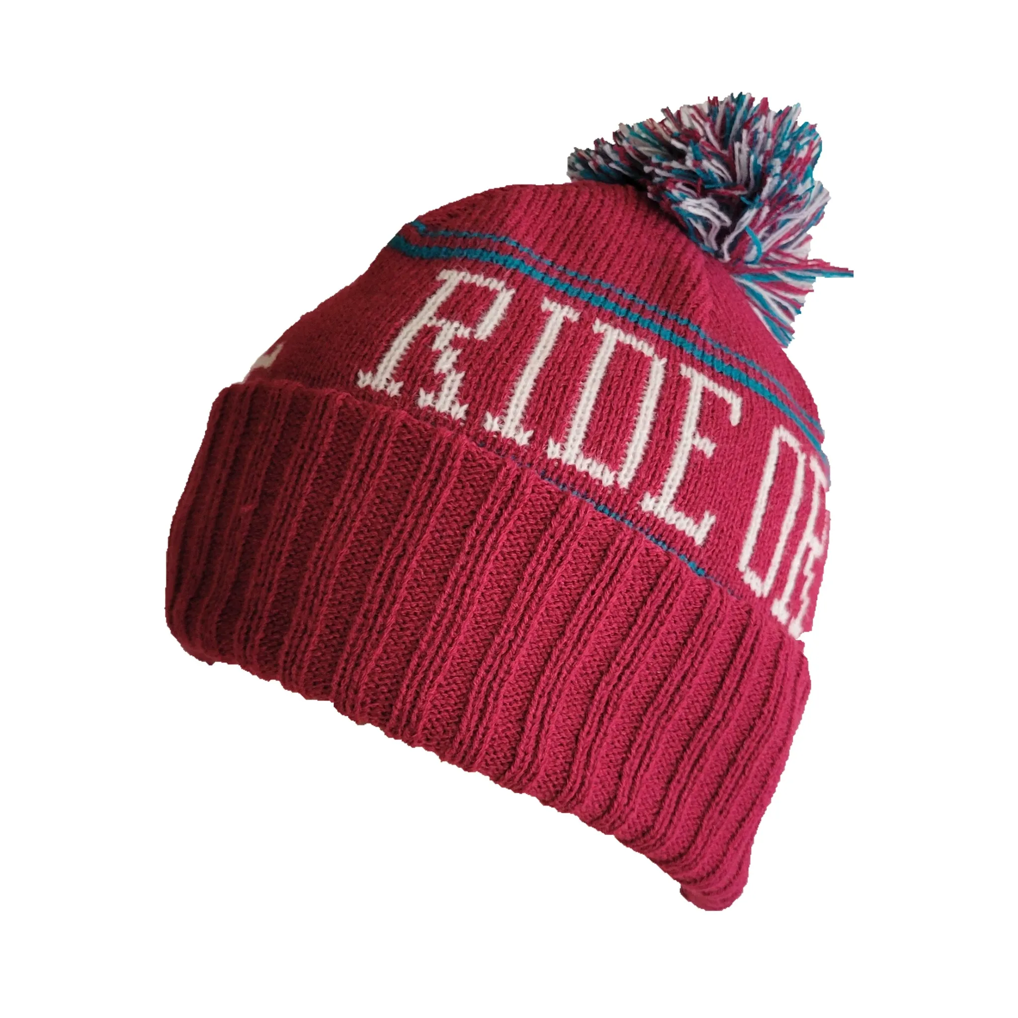 Ride or Die Beanie - Boysenberry/Teal sold by Faultline395 product image thumbnail 2