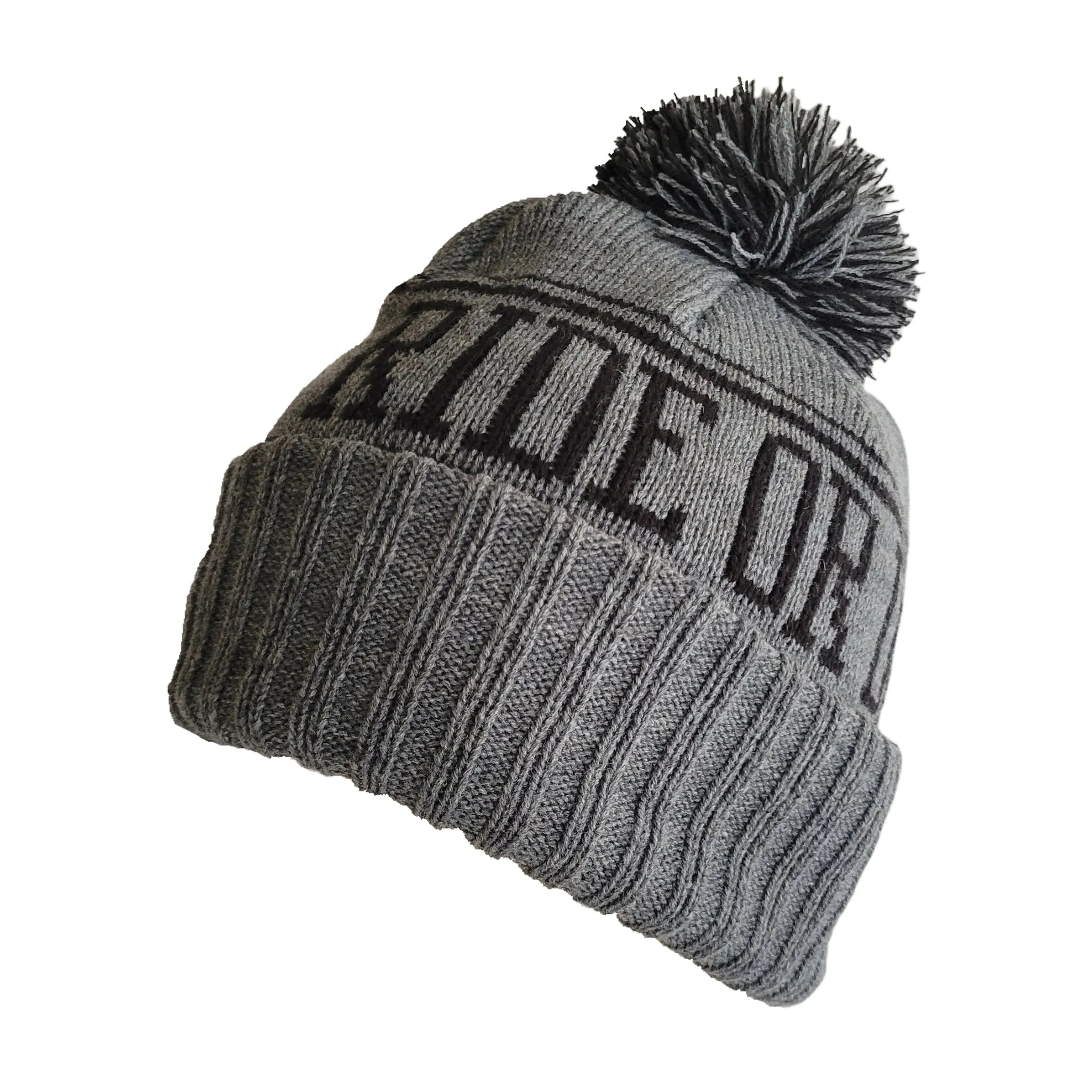 Ride or Die Beanie - Charcoal/Black sold by Faultline395 product image thumbnail 2