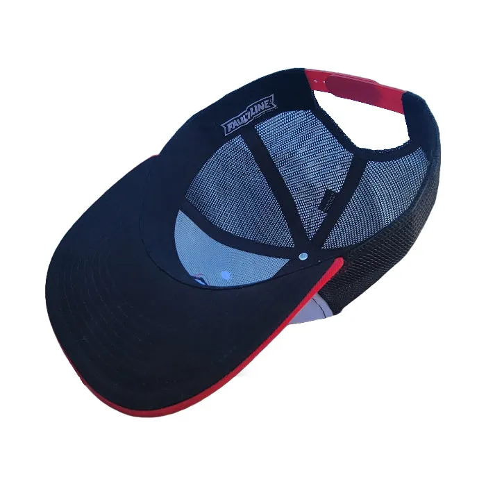 Sunset Premium Trucker Hat - White/Red sold by Faultline395 product image thumbnail 4
