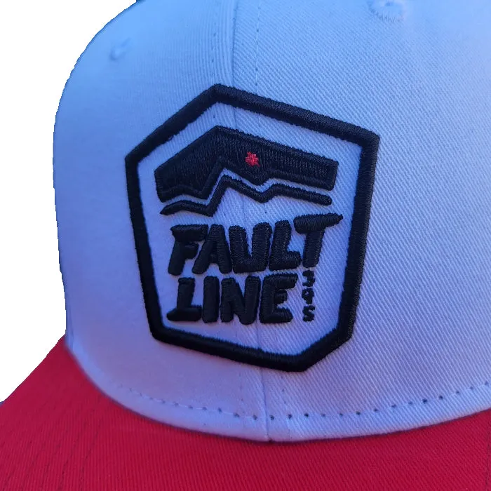 Sunset Premium Trucker Hat - White/Red sold by Faultline395 product image thumbnail 2