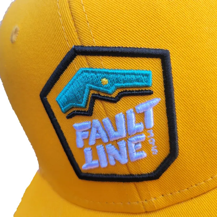 Sunset Premium Trucker Hat - Gold/Teal sold by Faultline395 product image thumbnail 2