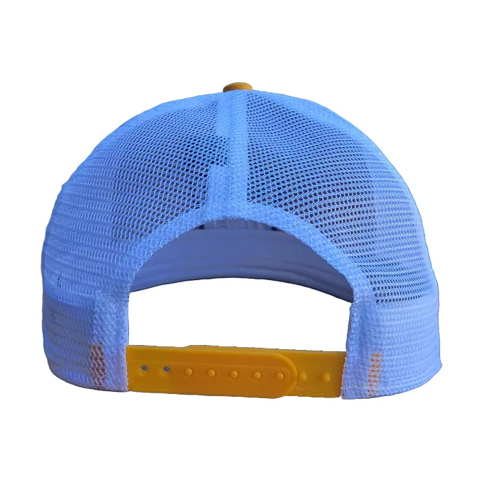 Sunset Premium Trucker Hat - Gold/Teal sold by Faultline395 product image thumbnail 3