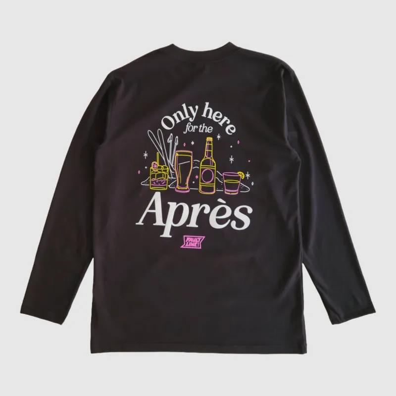Après 2L Long Sleeve Tee - Black sold by Faultline395