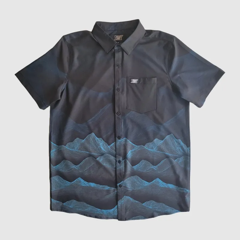 Langley Stretch Shirt - Mountain Print sold by Faultline395