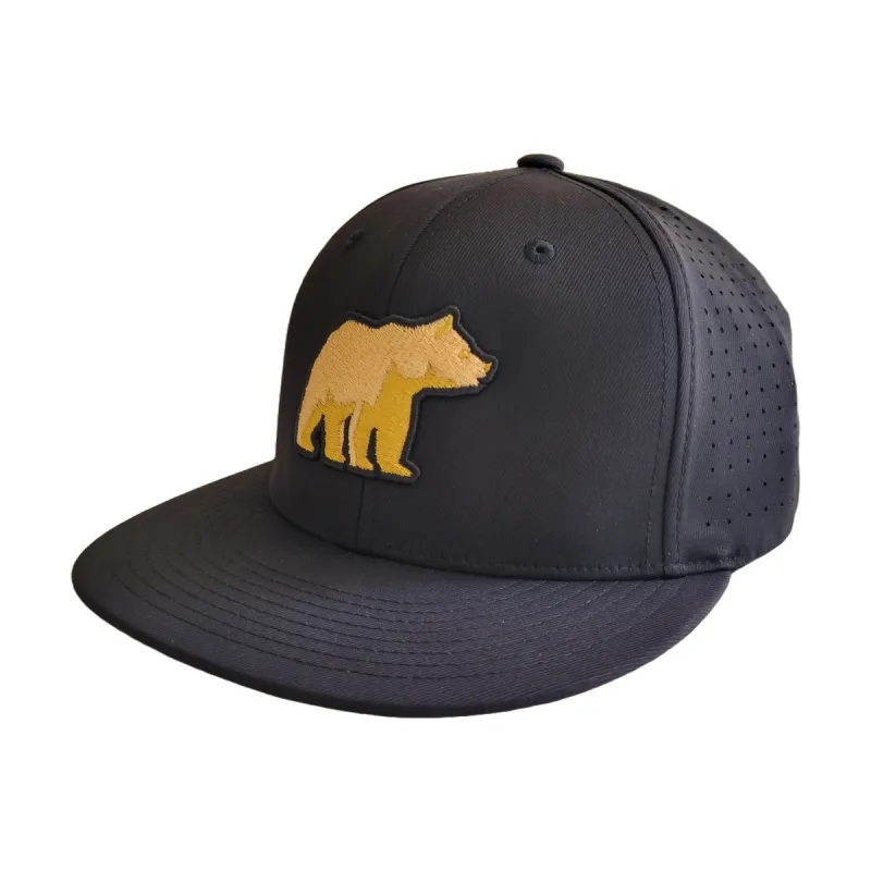 Big Bear Flexfit Hat - Black sold by Faultline395