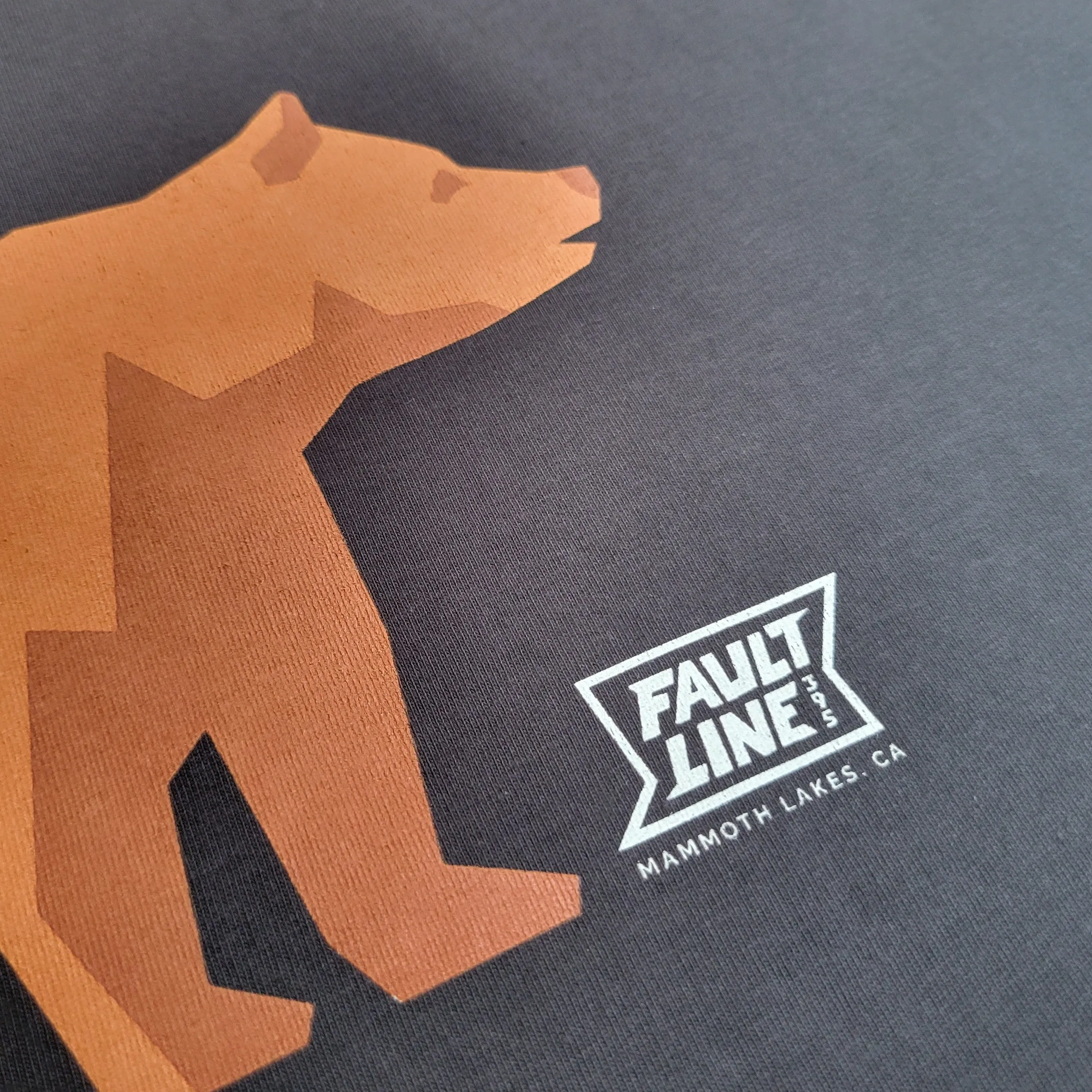 Women's Big Bear Tee - Black sold by Faultline395 product image thumbnail 3