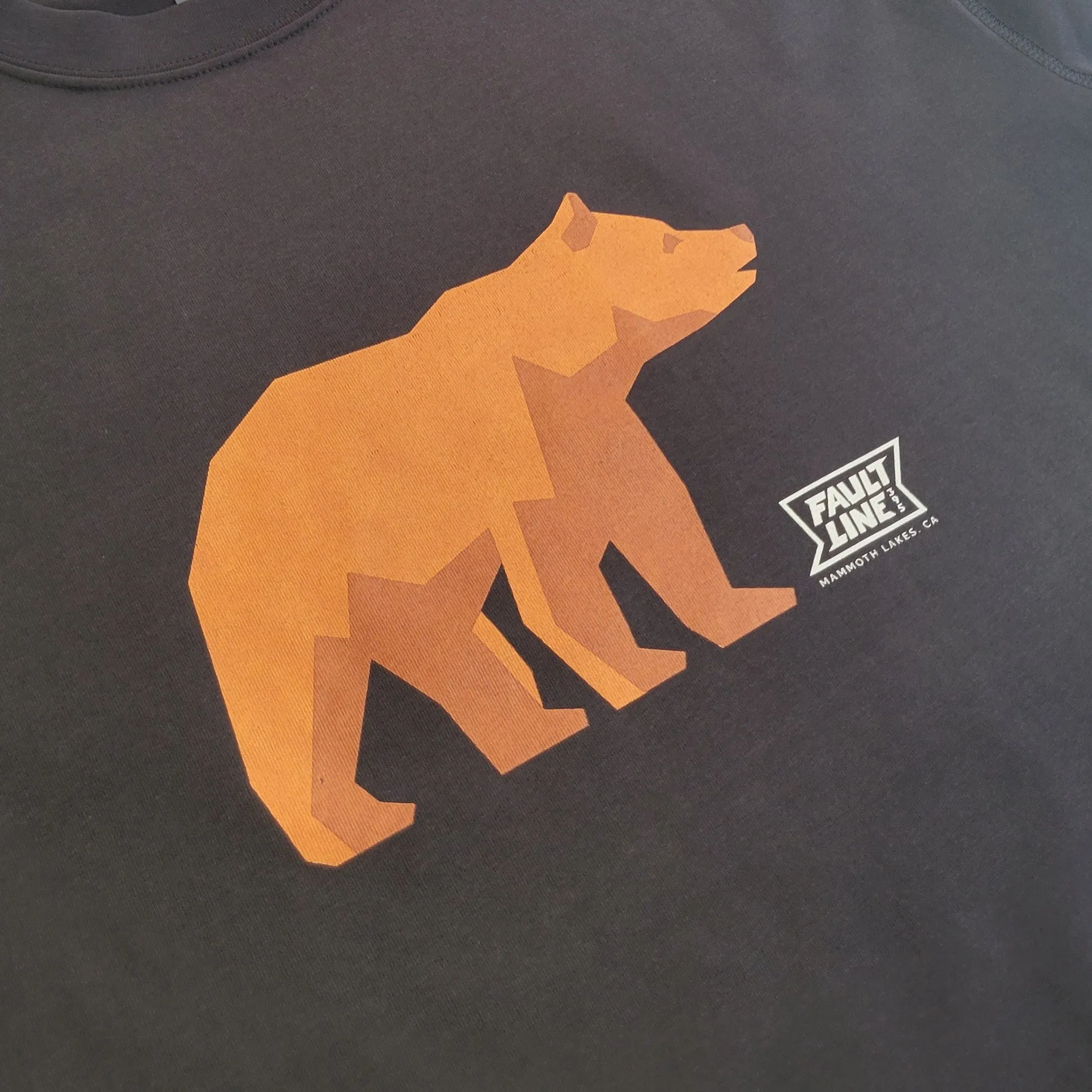 Women's Big Bear Tee - Black sold by Faultline395 product image thumbnail 2