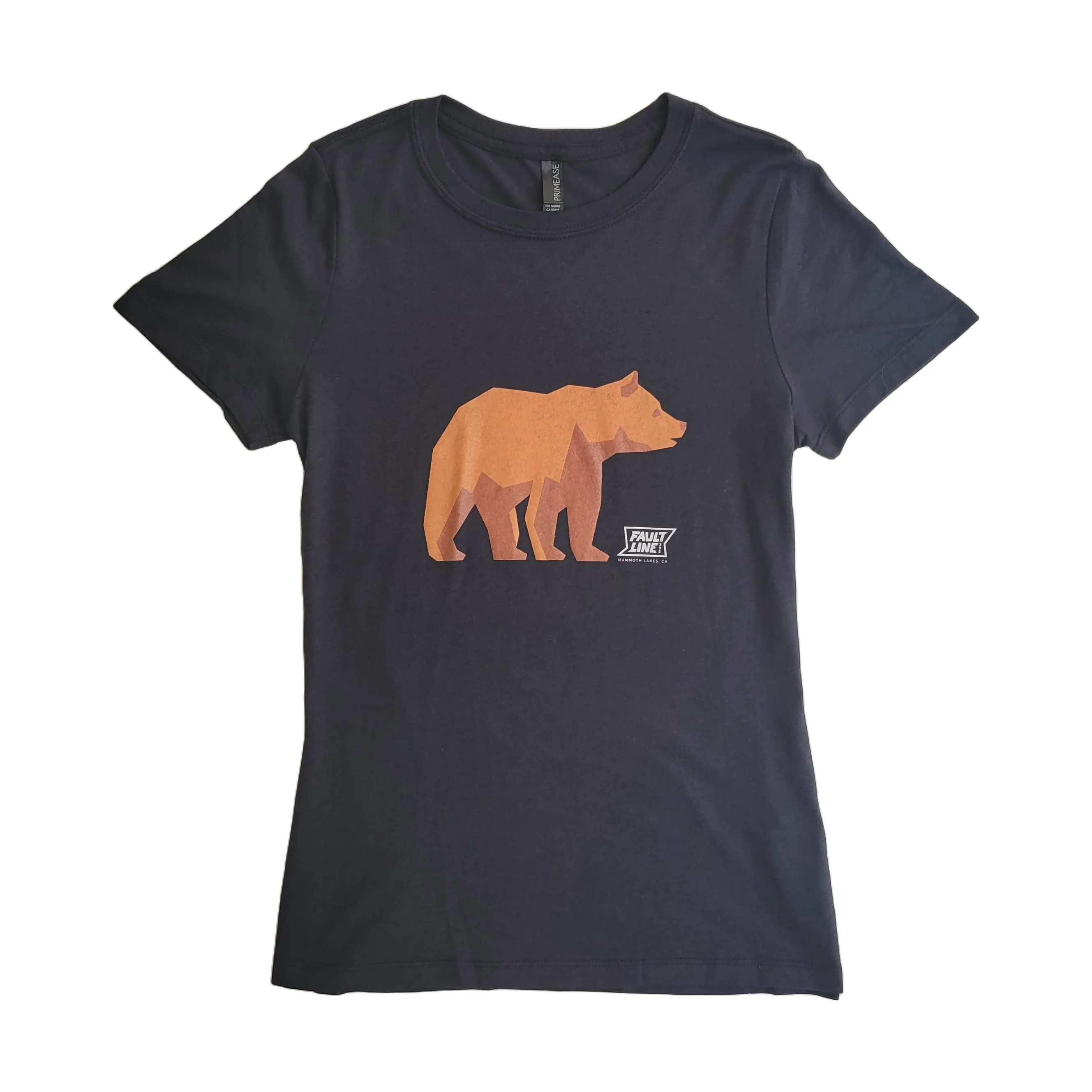 Women's Big Bear Tee - Black sold by Faultline395