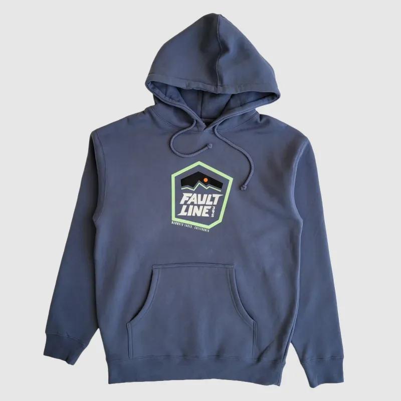 Sunset Heavyweight Hoodie - Storm Blue sold by Faultline395