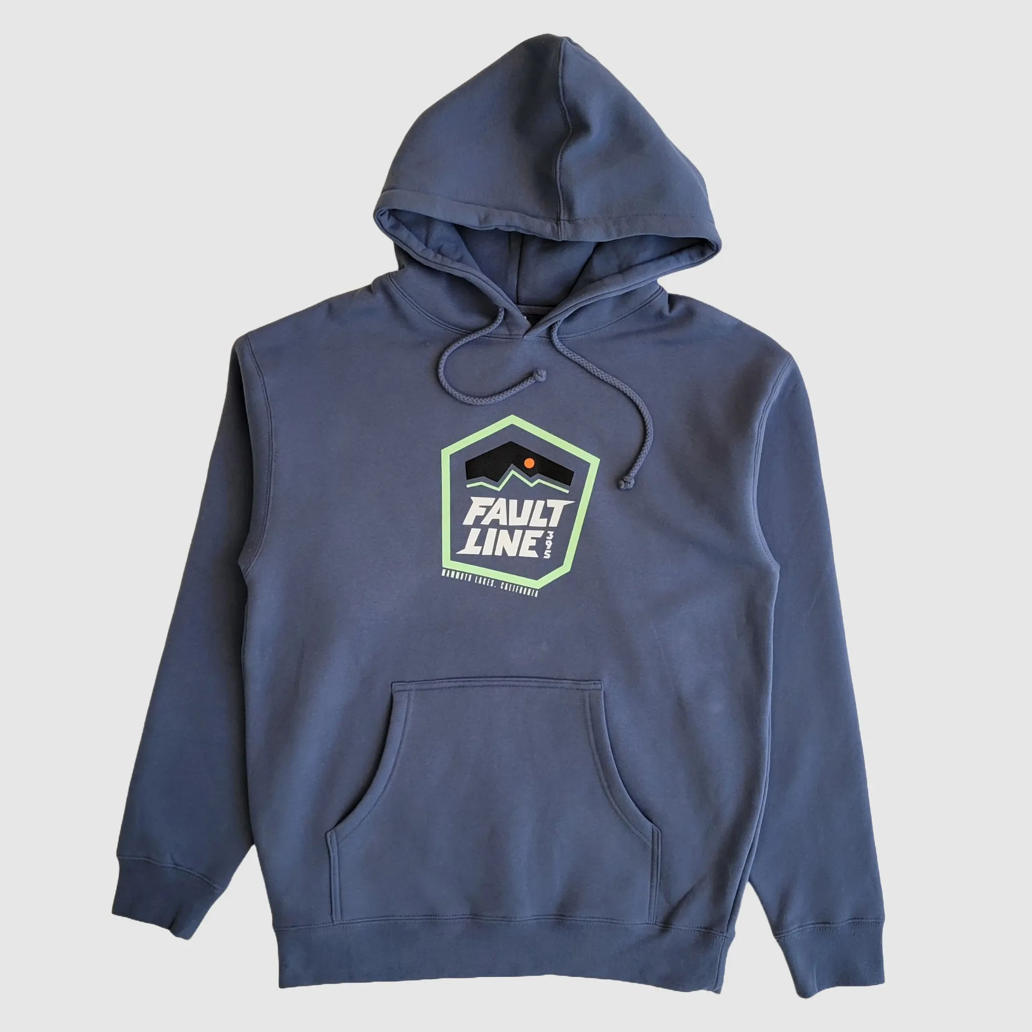 Sunset Heavyweight Hoodie - Storm Blue sold by Faultline395