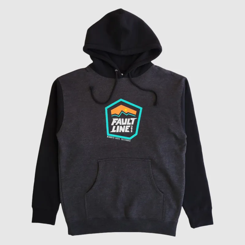 Sunset Heavyweight Hoodie - Charcoal sold by Faultline395