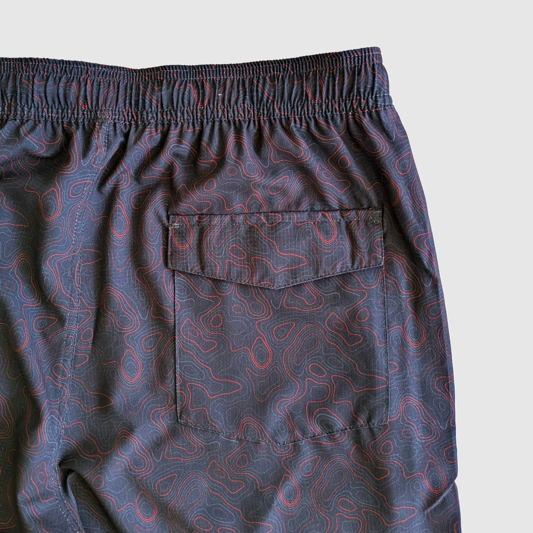 Langley Tech Short - Carbon/Topo sold by Faultline395 product image thumbnail 4