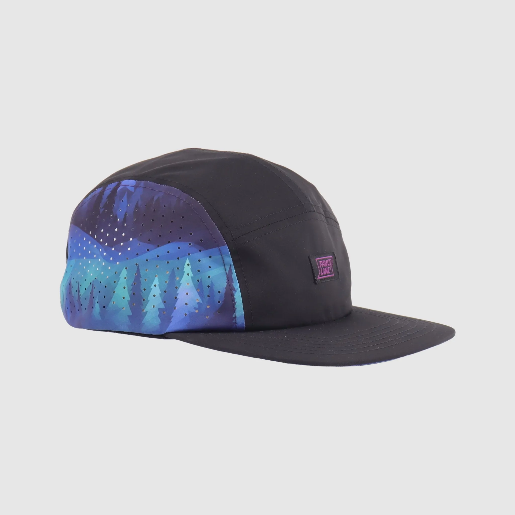Bridgeport 5-Panel Camper Hat - Northern Lights sold by Faultline395 product image thumbnail 3