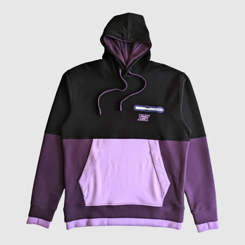 Cloud 9 Tech Hoodie - Black/Purple sold by Faultline395