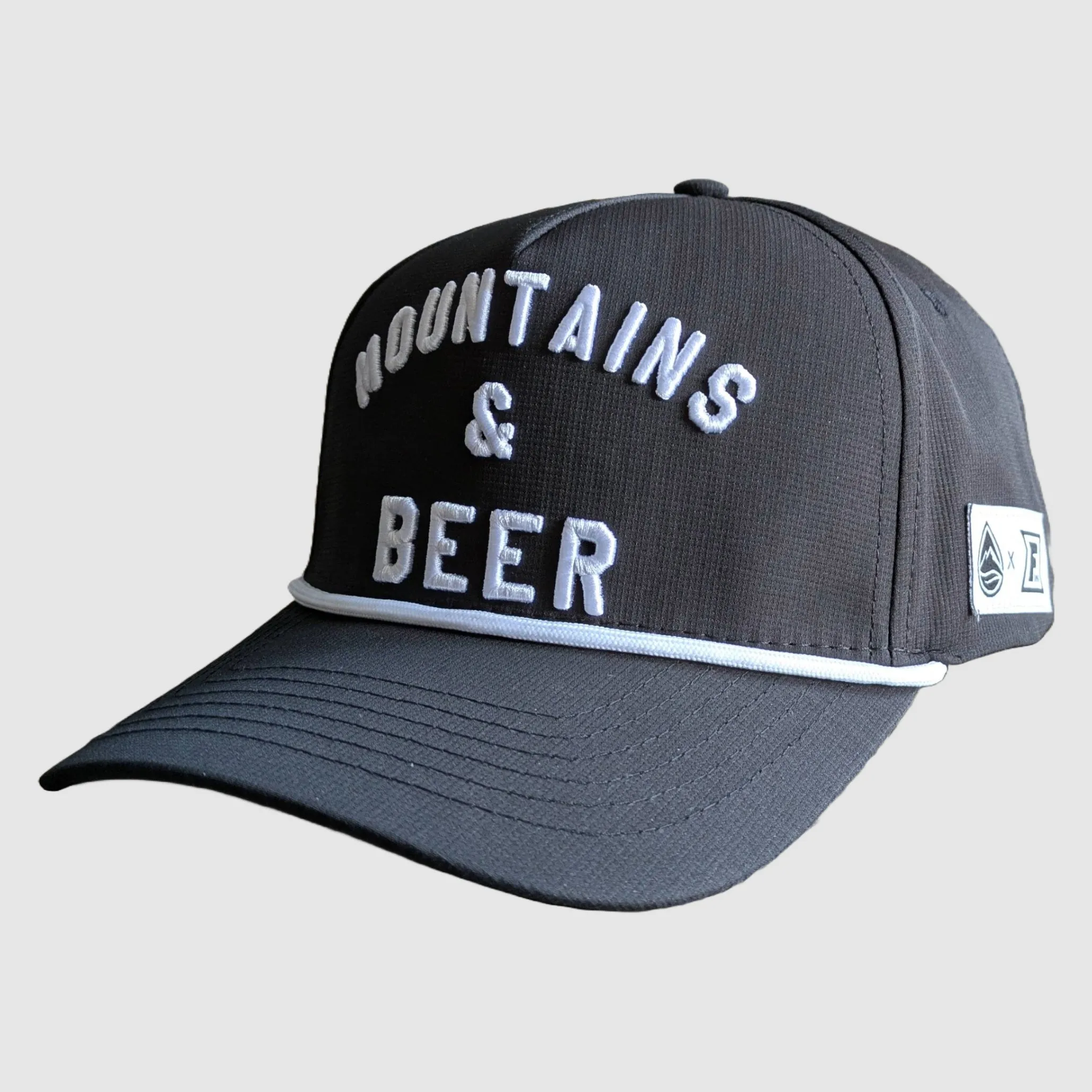F395 x Distant Brewing Mountains & Beer Hat - Black sold by Faultline395