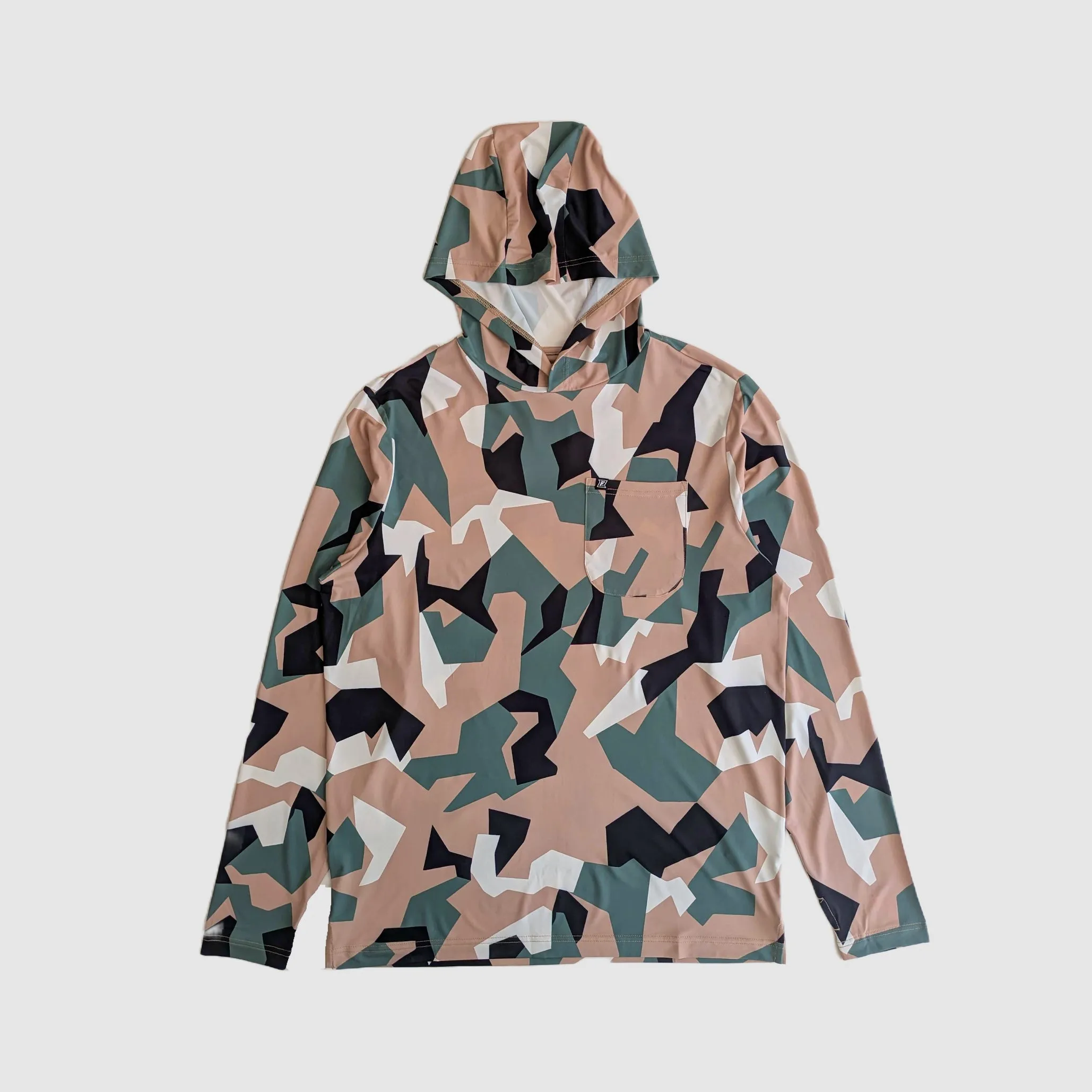 Carson Sun Hoodie - Tan Nordic Camo sold by Faultline395