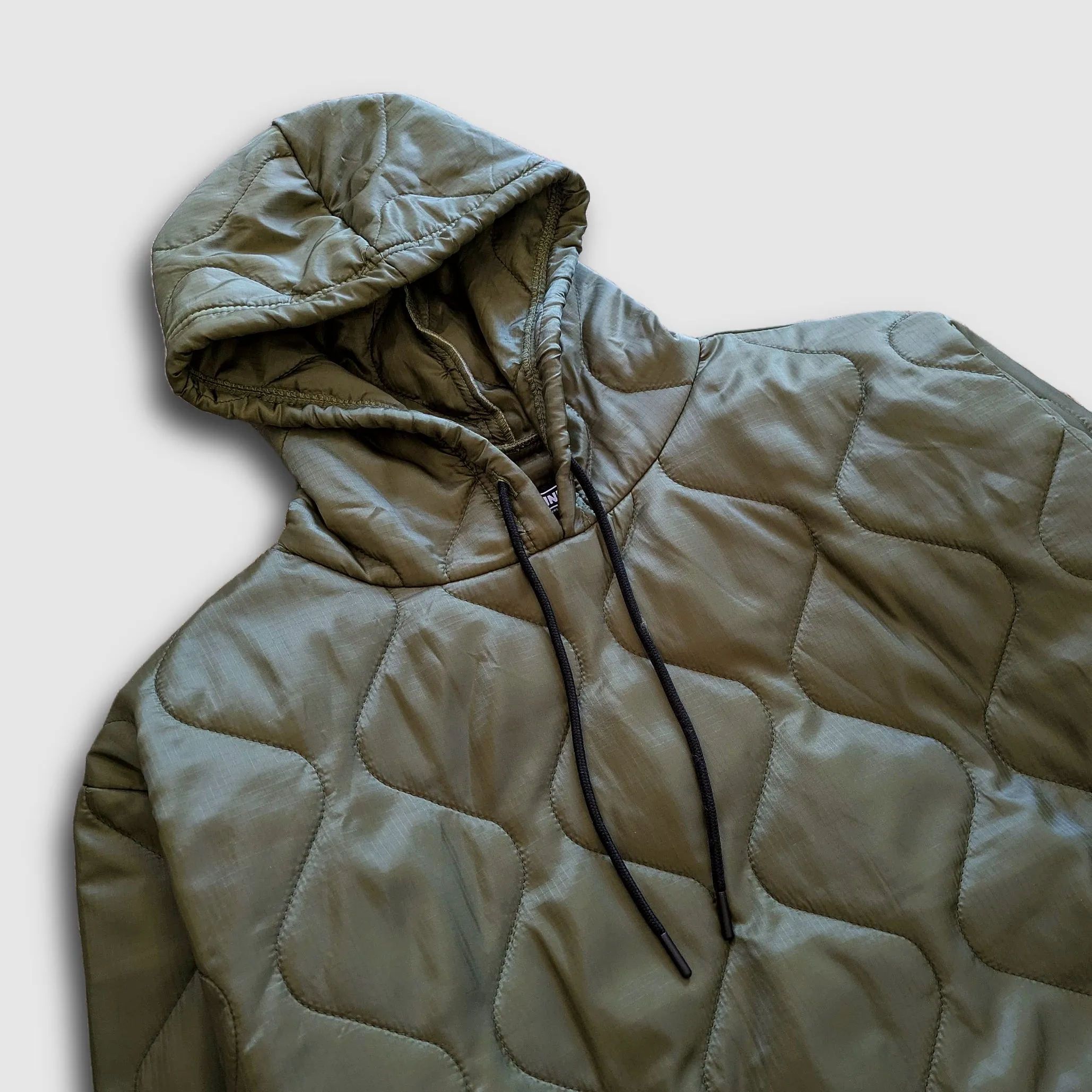 Sherwin Puff Hoodie - Olive sold by Faultline395 product image thumbnail 2