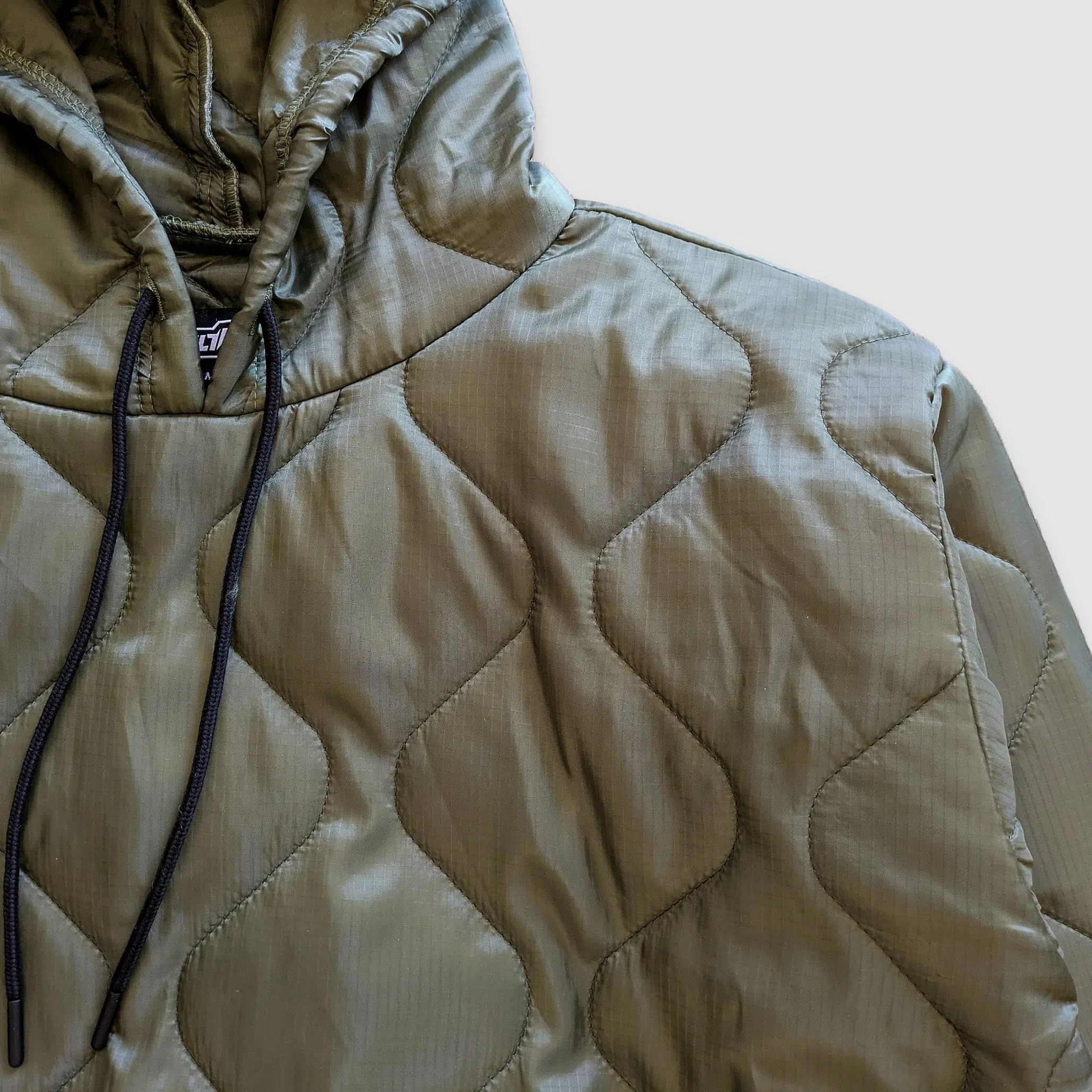 Sherwin Puff Hoodie - Olive sold by Faultline395 product image thumbnail 5