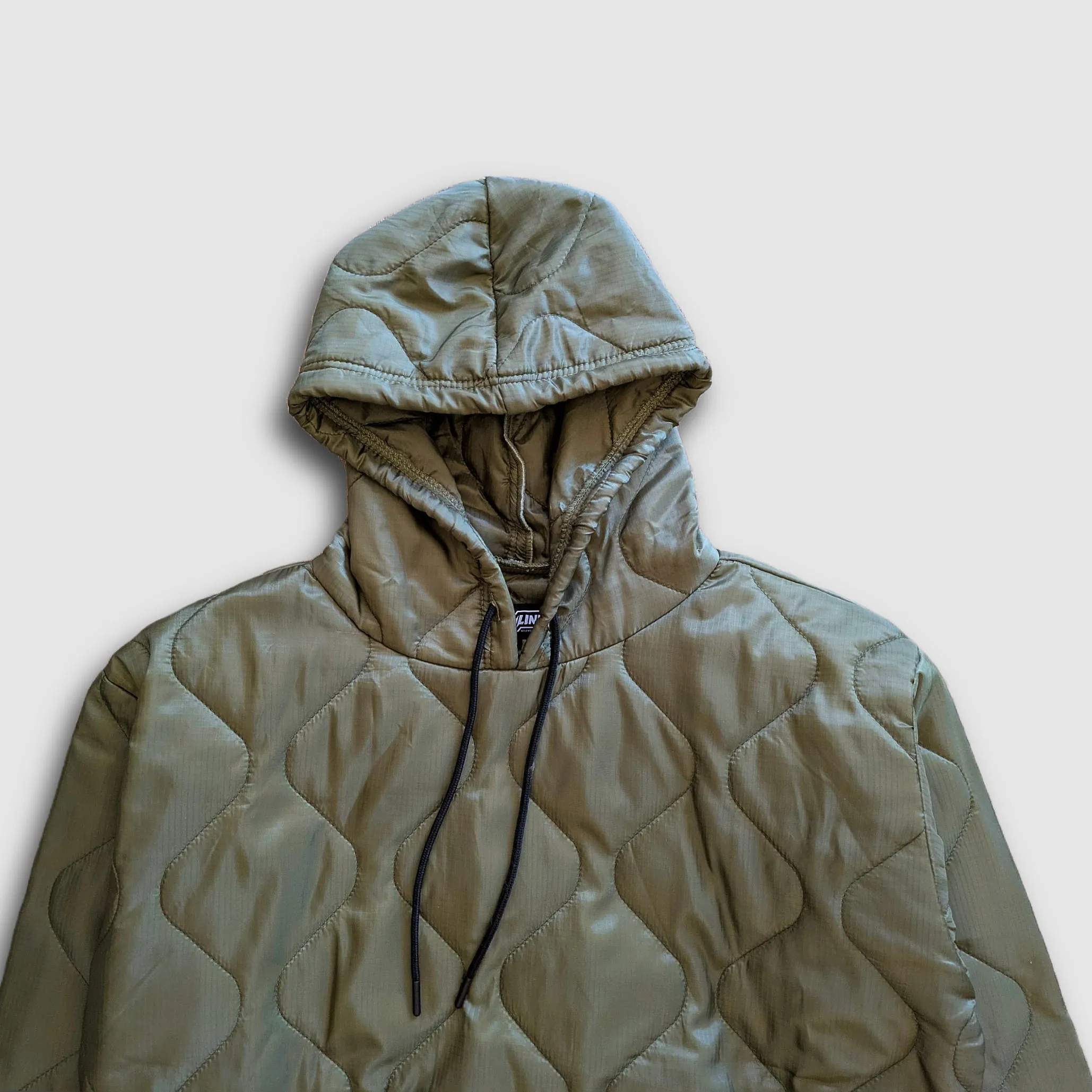 Sherwin Puff Hoodie - Olive sold by Faultline395 product image thumbnail 4