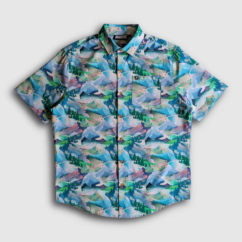 Langley Performance Button Up Shirt - Great Outdoors sold by Faultline395