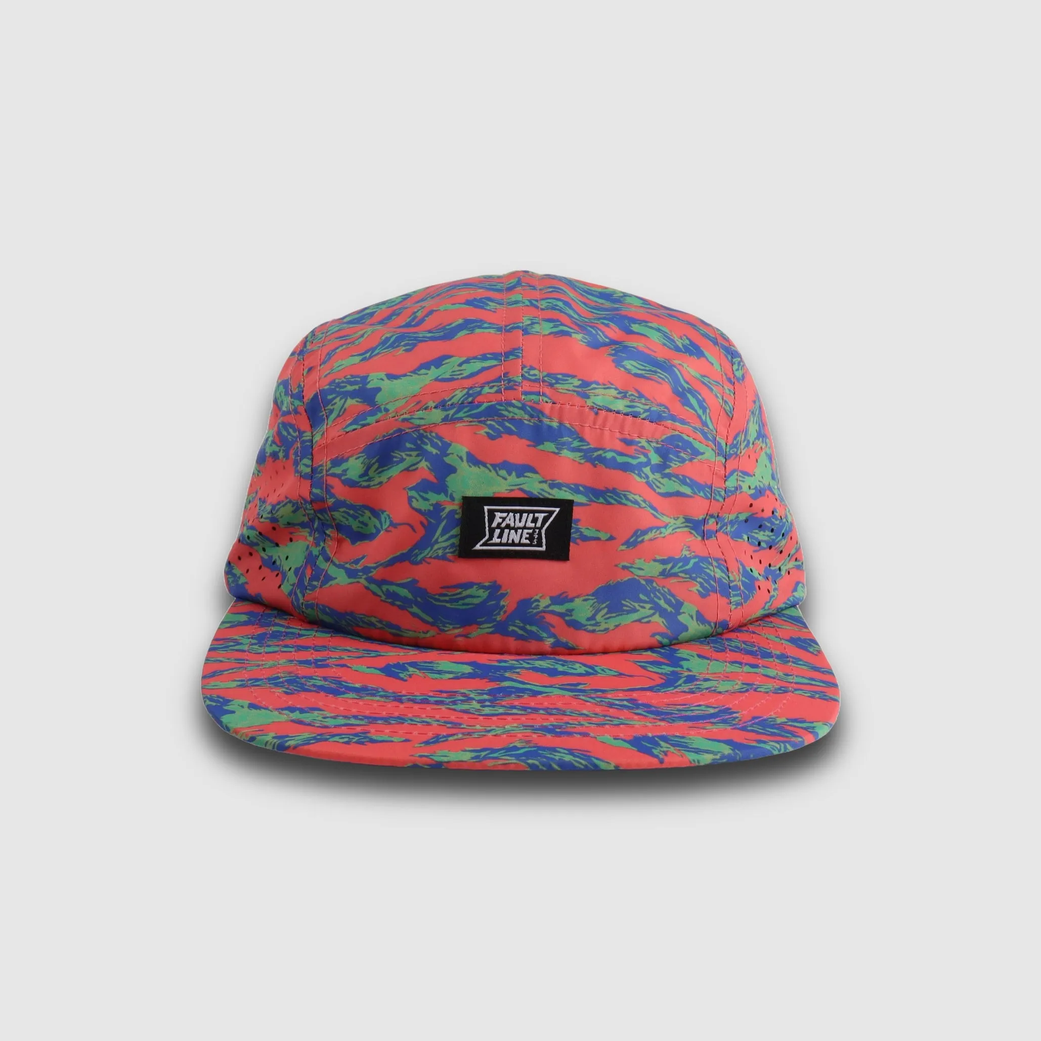 Bridgeport 5-Panel Camper Hat - Pink Tiger Camo sold by Faultline395 product image thumbnail 3
