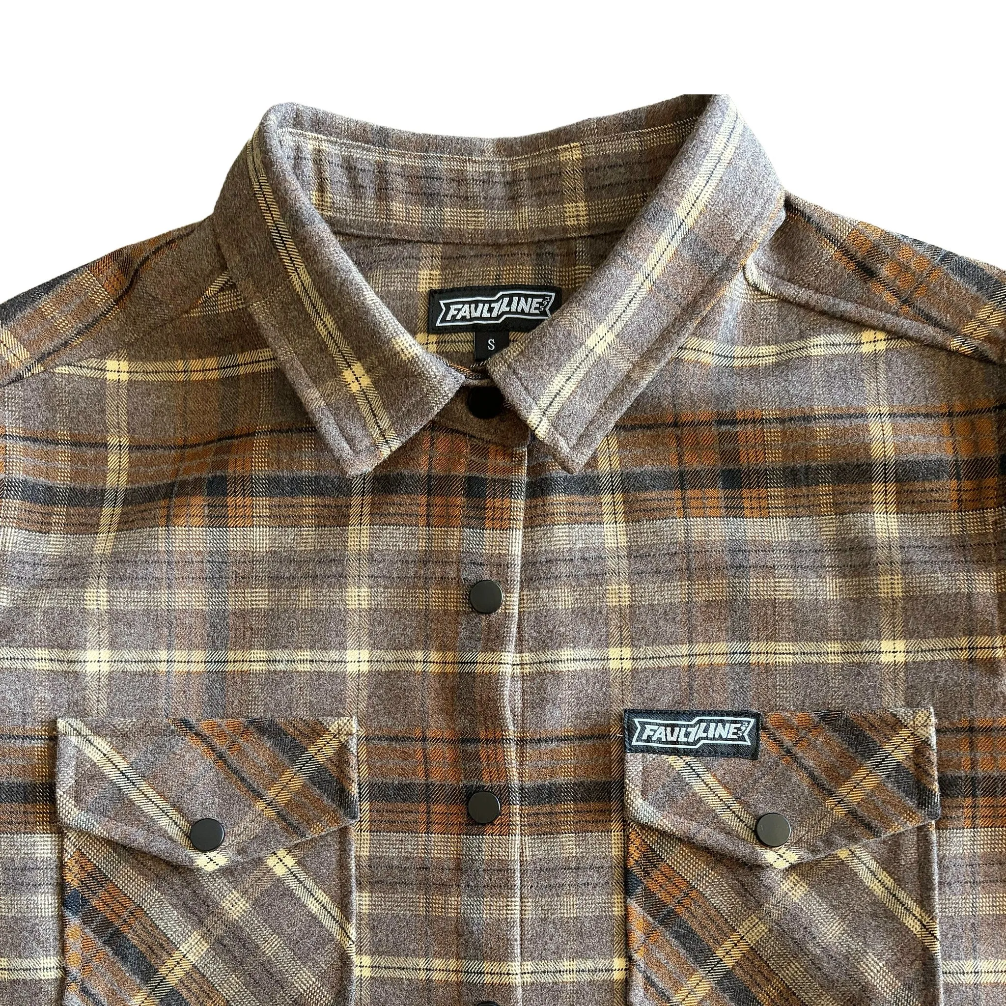 Women's Highland Tech Flannel - Heather Brown/Tan sold by Faultline395 product image thumbnail 5