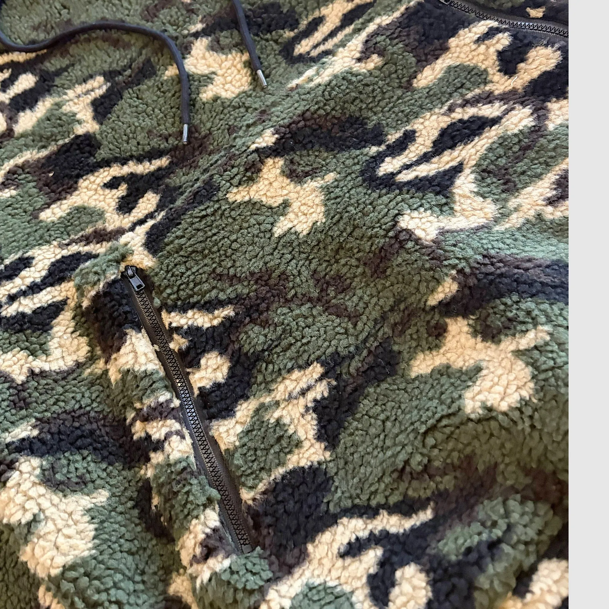 Twilight High Pile Fleece Hoodie - Forest Camo sold by Faultline395 product image thumbnail 5