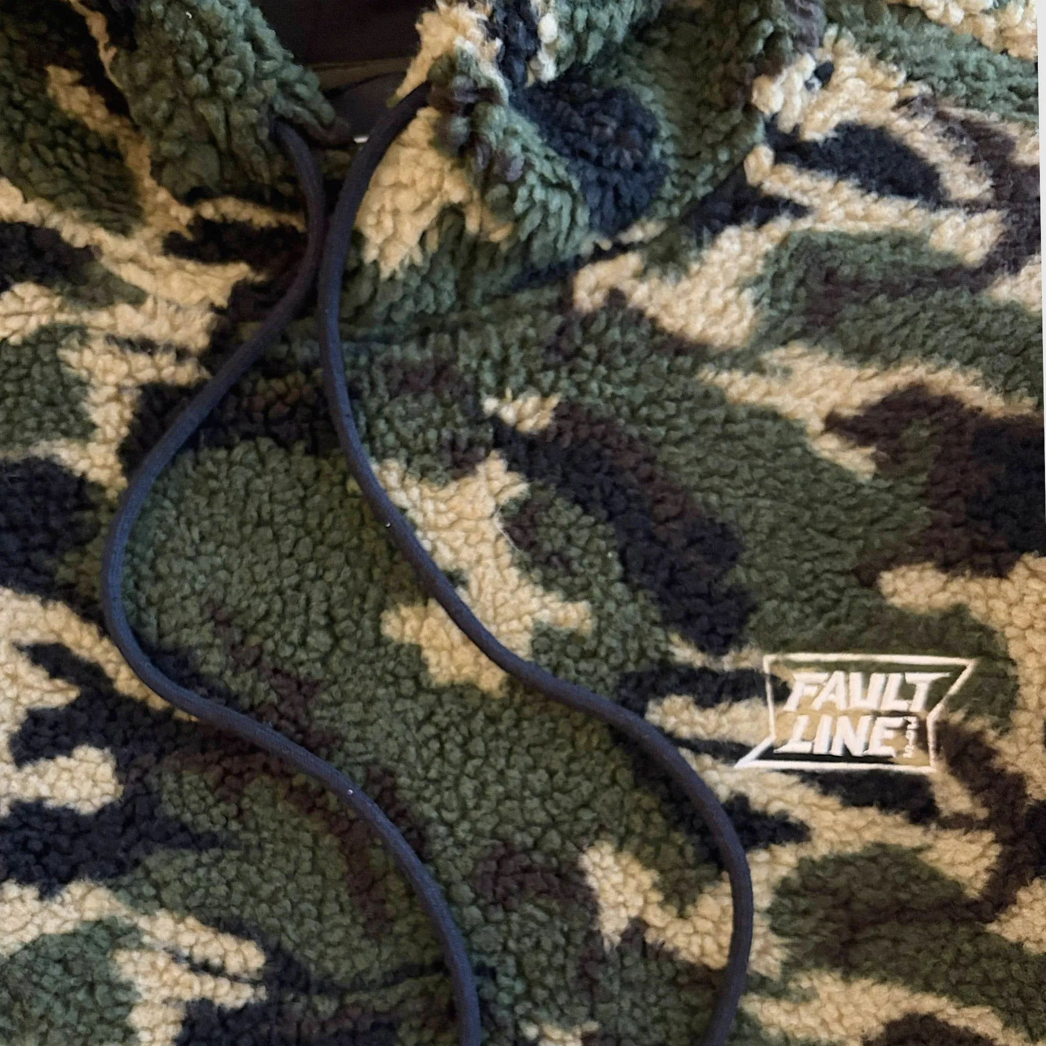Twilight High Pile Fleece Hoodie - Forest Camo sold by Faultline395 product image thumbnail 4