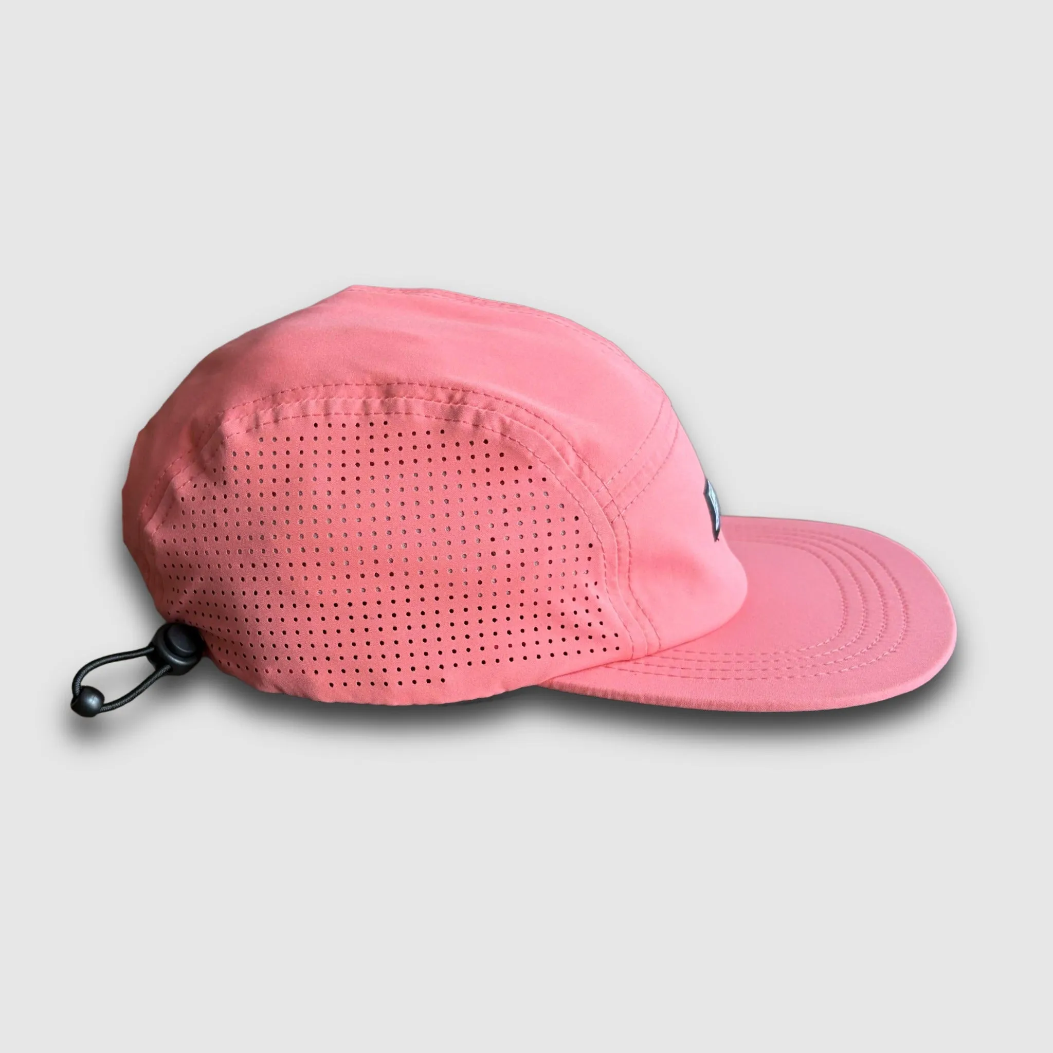 Crushable 5-Panel Camper Hat - Coral sold by Faultline395 product image thumbnail 4