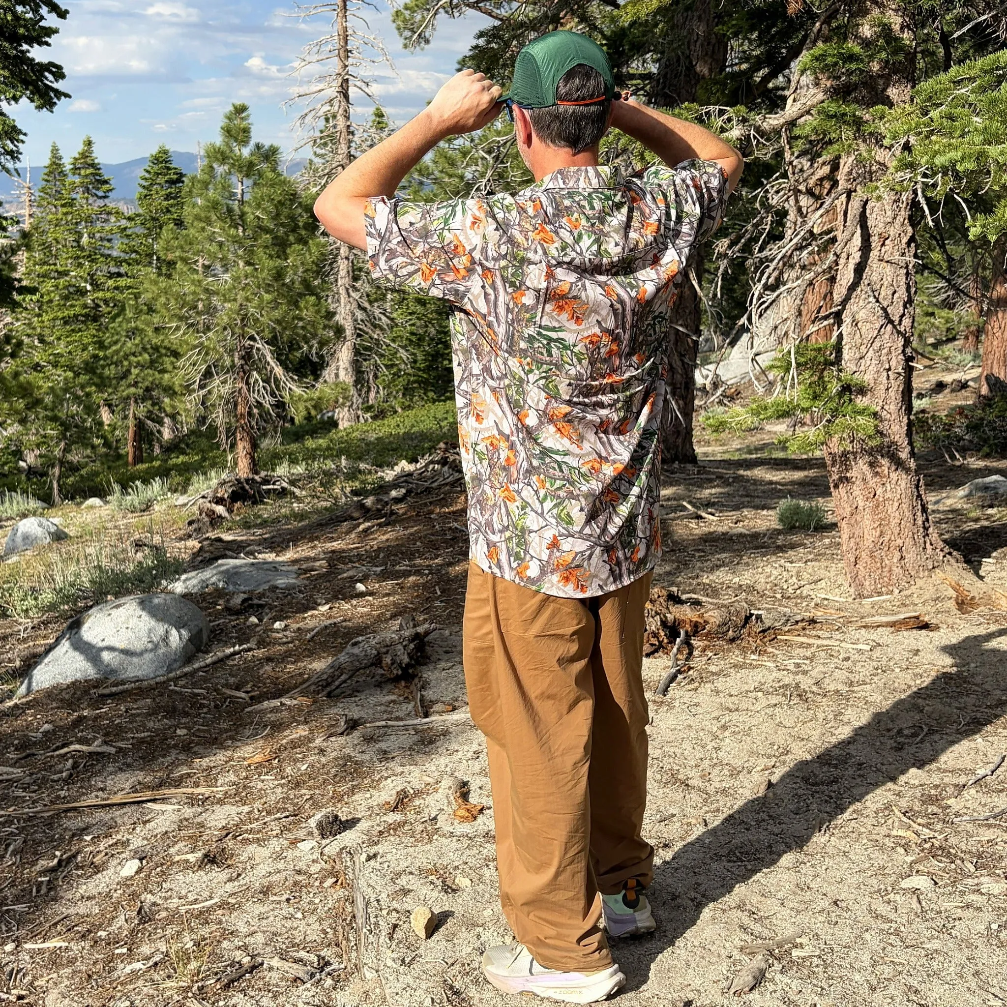 Langley Tech Button Up Shirt - Woodland sold by Faultline395 product image thumbnail 3
