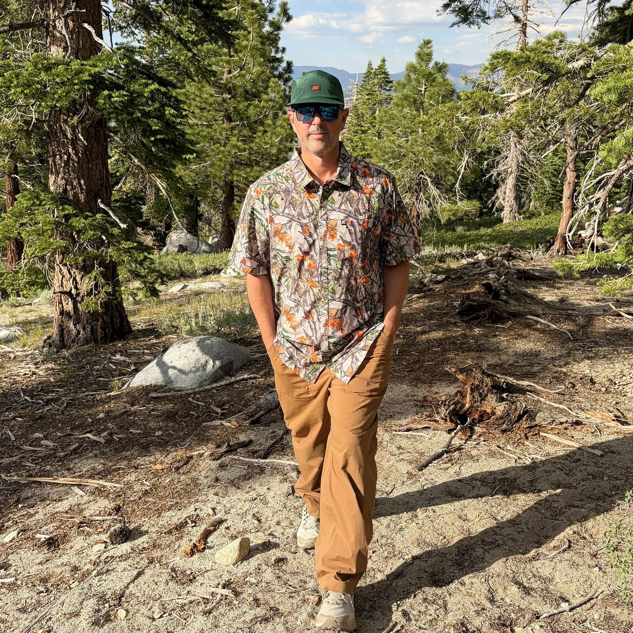 Langley Tech Button Up Shirt - Woodland sold by Faultline395 product image thumbnail 2