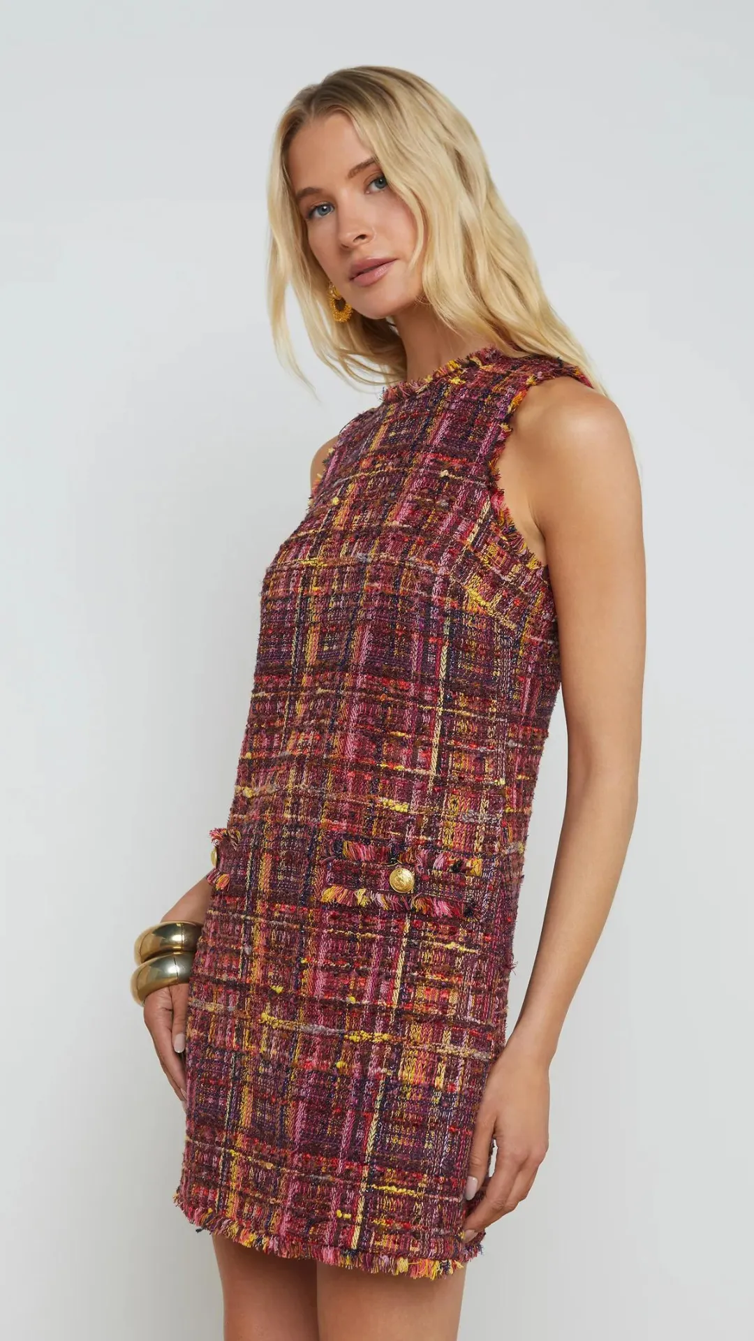Florian Tweed Dress sold by Isola Rancho Santa Fe product image thumbnail 2