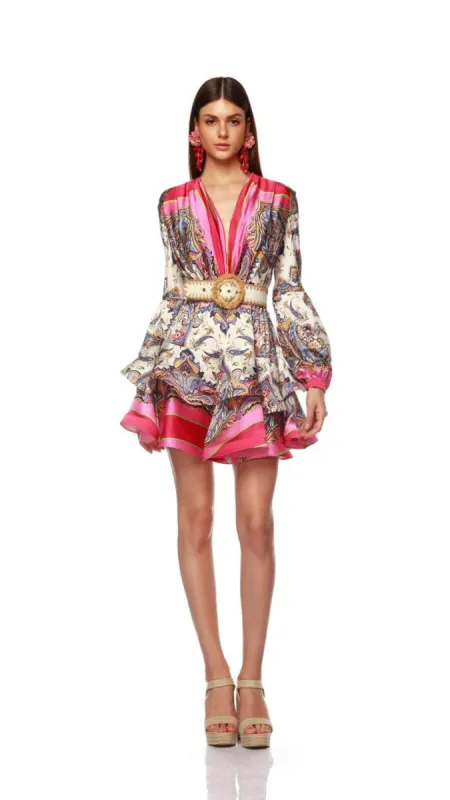 Bedouin Mini Dress in Multi sold by Isola Rancho Santa Fe