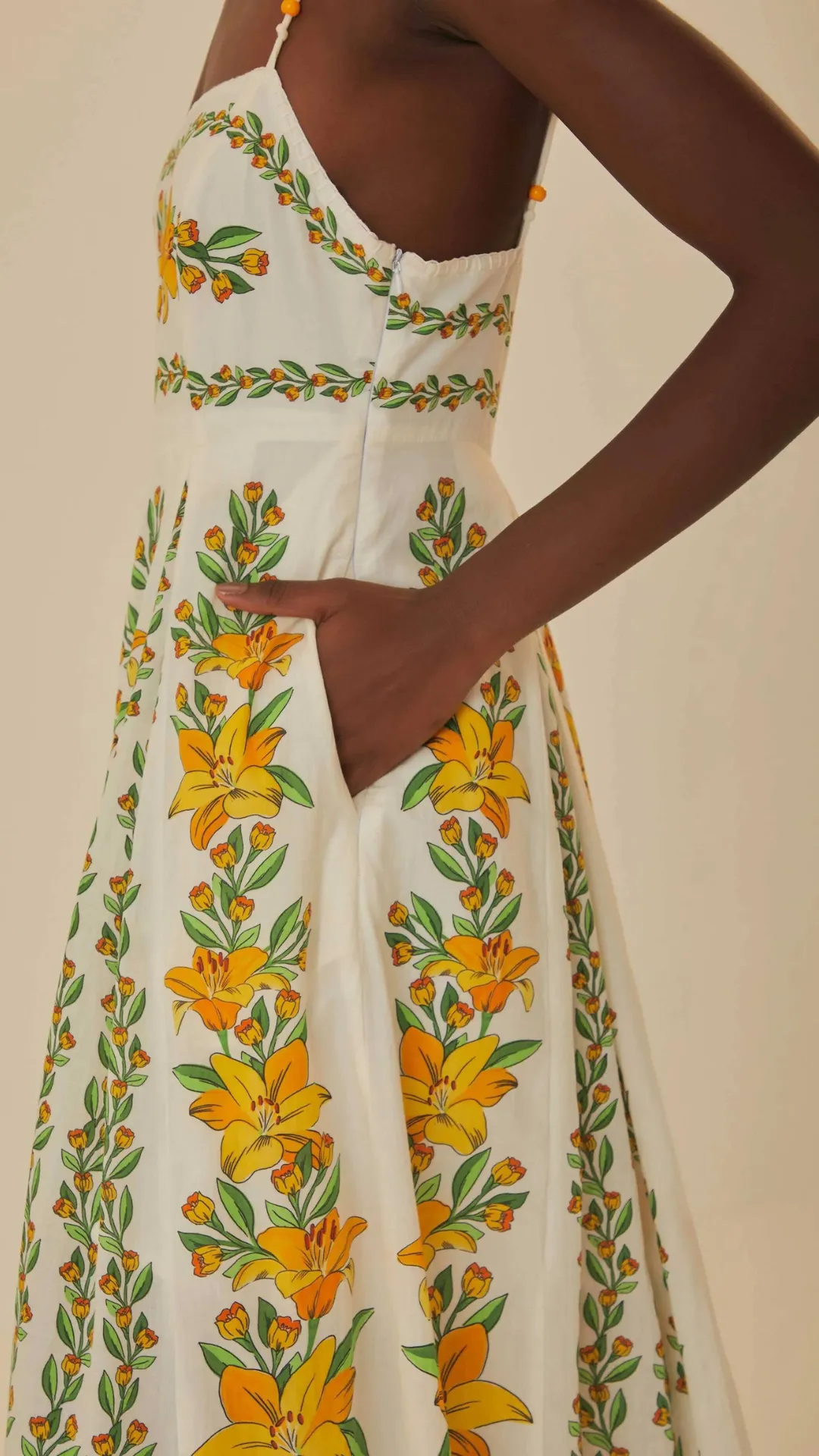 Tropical Maxi Dress sold by Isola Rancho Santa Fe product image thumbnail 5
