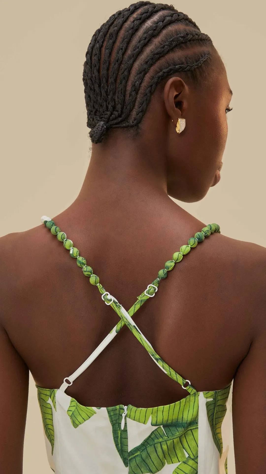 Palm Fan Midi Dress sold by Isola Rancho Santa Fe product image thumbnail 3