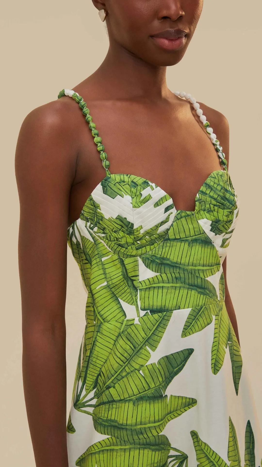 Palm Fan Midi Dress sold by Isola Rancho Santa Fe product image thumbnail 2