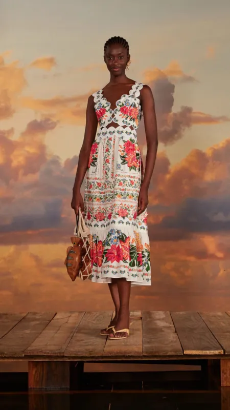 Bloom Garden Dress sold by Isola Rancho Santa Fe