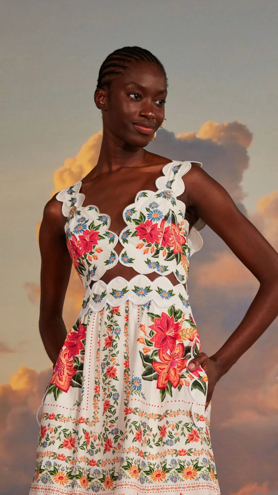 Bloom Garden Dress sold by Isola Rancho Santa Fe product image thumbnail 3