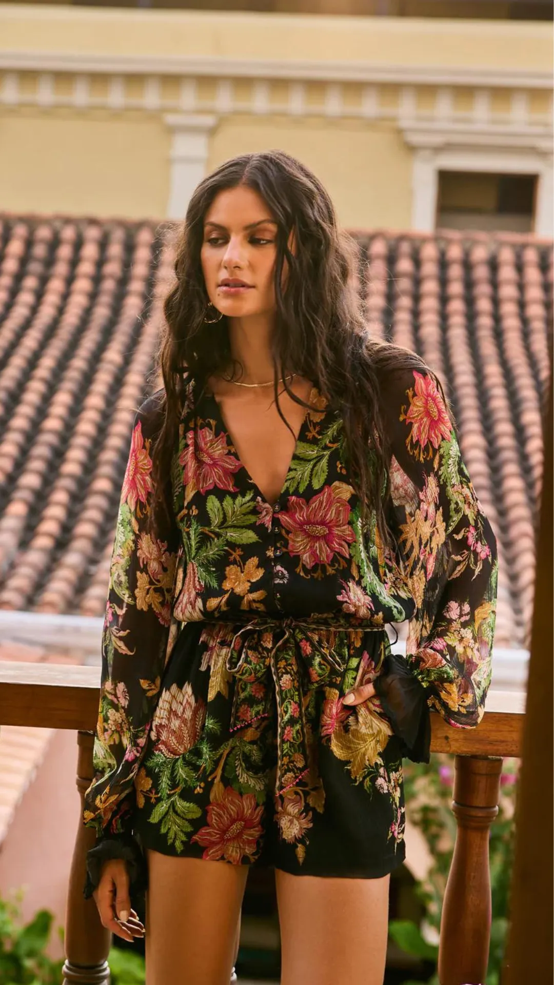 Floral Romper sold by Isola Rancho Santa Fe product image thumbnail 2