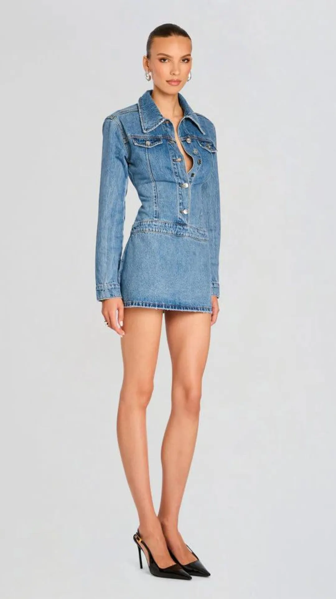 Mini Denim Dress sold by Isola Rancho Santa Fe product image thumbnail 2