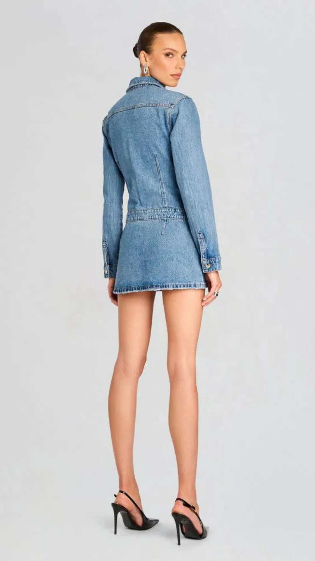 Mini Denim Dress sold by Isola Rancho Santa Fe product image thumbnail 4
